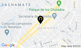 Mapa de Rancho Arizona en Jamundí