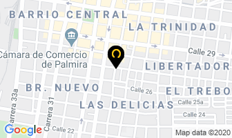 Mapa de Rancho Del Pollo en Palmira