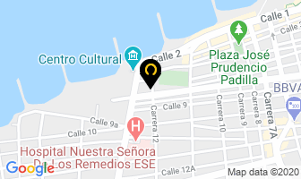 Mapa de Rancho Del Sol Restaurante en Riohacha