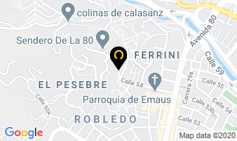 Mapa de Rancho Punta Del Sol en Medellín
