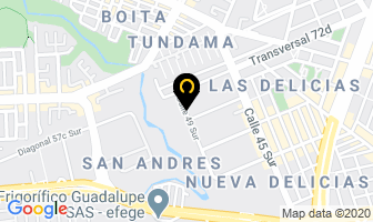 Mapa de Rapi Papa en Bogotá D.C