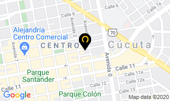 Mapa de Rapi Servicios Domicilios en Cúcuta