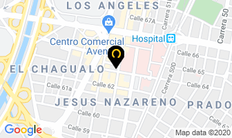 Mapa de Rapicargo Ltda en Medellín