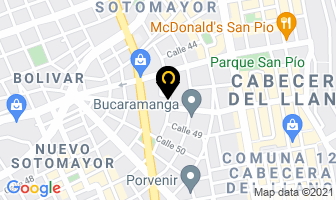Mapa de Rapidito Comida Rápida en Bucaramanga