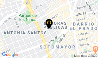 Mapa de Rapidos Abisai en Bucaramanga