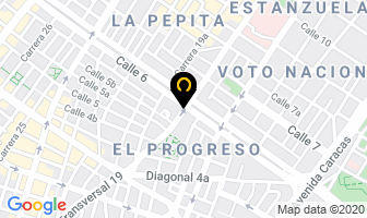 Mapa de Rapiprint en Bogotá D.C
