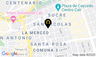 Mapa de Rapitramites en Cali