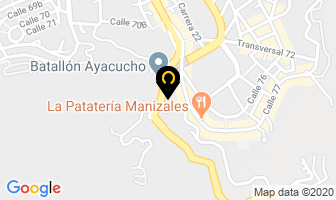 Mapa de Rasautos en Manizales