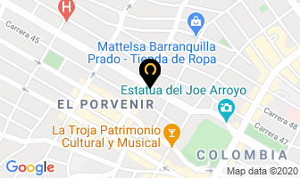 Mapa de Rattan D®avila en Barranquilla