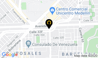 Mapa de Rattan Mimbre en Medellín