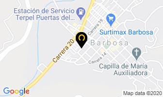 Mapa de Raul Galvis Torres en Barbosa