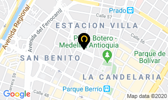 Mapa de Ray Publicidad en Medellín