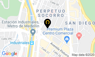 Mapa de Rayones Y Retoques en Medellín