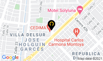 Mapa de Razamascotas en Cali