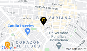 Mapa de R.b. Diseño Y Moda en Medellín