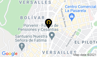 Mapa de Rc Rent A Car en Cali