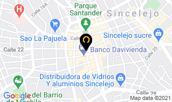 Mapa de R.c.n. Radio en Sincelejo