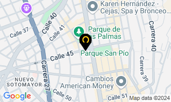 Mapa de Reagendar en Bucaramanga