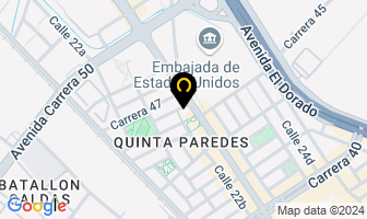 Mapa de Reagendar en Bogotá D.C