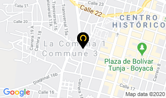Mapa de Real Cocinas en Tunja