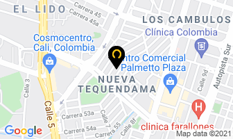 Mapa de Real J.g. Inmobiliaria Ltda. en Cali