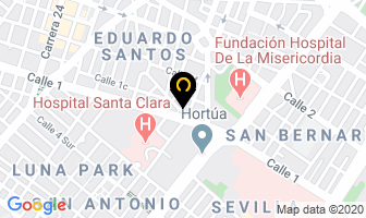 Mapa de Real Transportadora S.a. en Bogotá D.C
