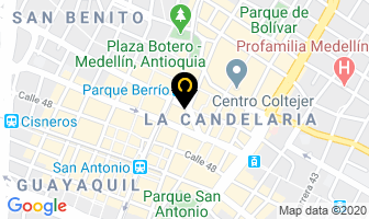 Mapa de Realce Spa en Medellín