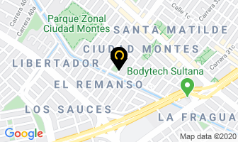 Mapa de Reatas De Colombia Ltda. en Bogotá D.C