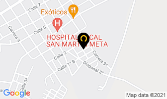 Mapa de Reatiga Tours en Cúcuta