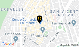 Mapa de Recartuchos Y Suministros en Cali