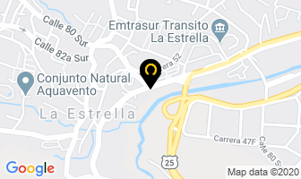 Mapa de Recatam Ltda en La Estrella
