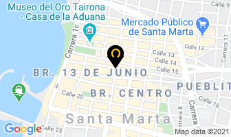 Mapa de Recaudos & Tributos S.a. en Santa Marta