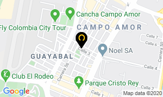 Mapa de Recepturex en Medellín