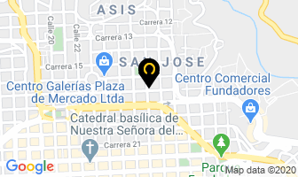 Mapa de Reciclaje San Joaquín en Manizales