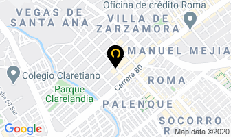 Mapa de Reciclajes El Paisa en Bogotá D.C