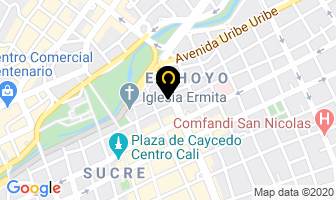 Mapa de Reciclemos Y Costruimos E.u. en Cali