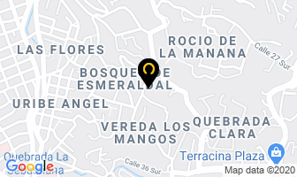 Mapa de Recifibras Ltda. en Medellín