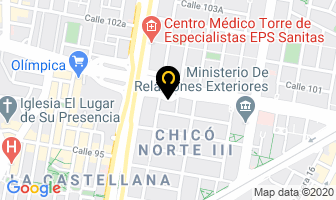 Mapa de Recio Turismo en Bogotá D.C