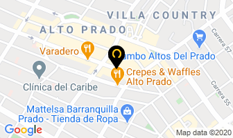Mapa de Recobros Ltda. en Barranquilla