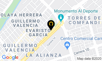 Mapa de Recondito Ltda en Cali