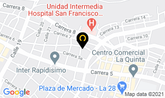 Mapa de Recti Repuestos en Ibagué