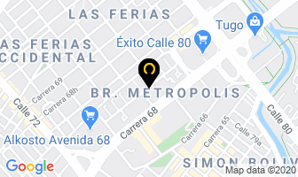 Mapa de Rectificadora De Motores Calderón Ltda. en Bogotá D.C