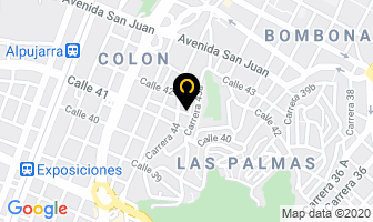 Mapa de Rectificadora De Partes Planas en Medellín