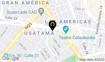 Mapa de Rectificadora De Rines La 28 en Bogotá D.C