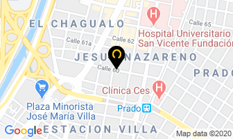 Mapa de Rectificadora Gm en Medellín