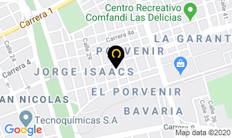 Mapa de Rectificadora Lucho Ltda. en Cali