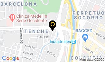 Mapa de Rectificadora Suroeste en Medellín