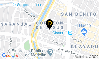 Mapa de Rectificadora Todo Motor en Medellín