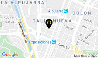 Mapa de Rectificadora Velero en Medellín