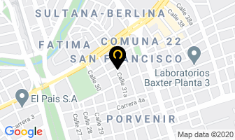 Mapa de Recuperadora De Plásticos R Y V en Cali